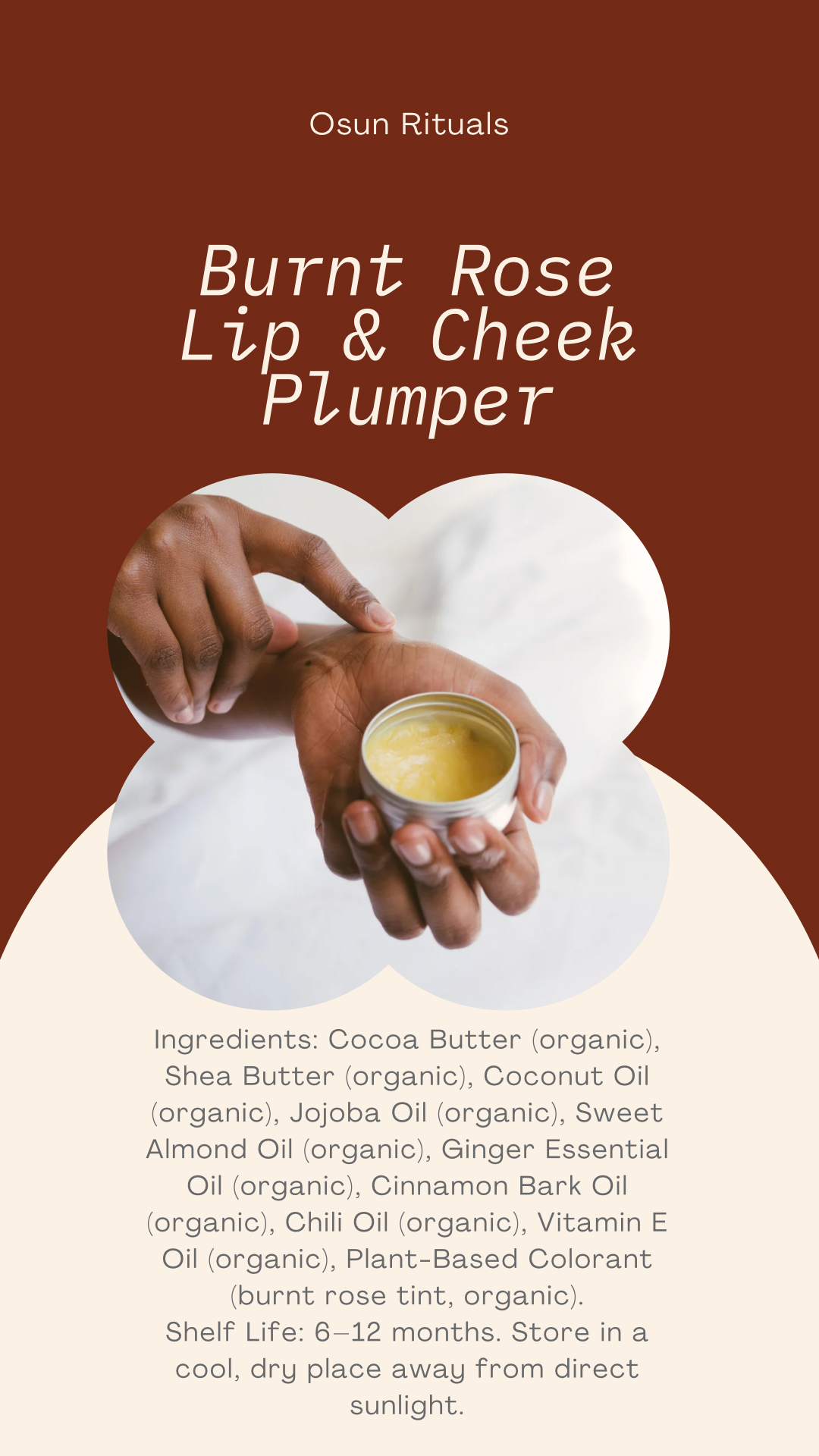 Osun Balm - Lip & Cheek Plumper